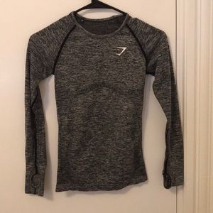 Gymshark seamless long sleeve top